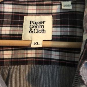 Men’s Paper Denim & Cloth Button Down Shirt